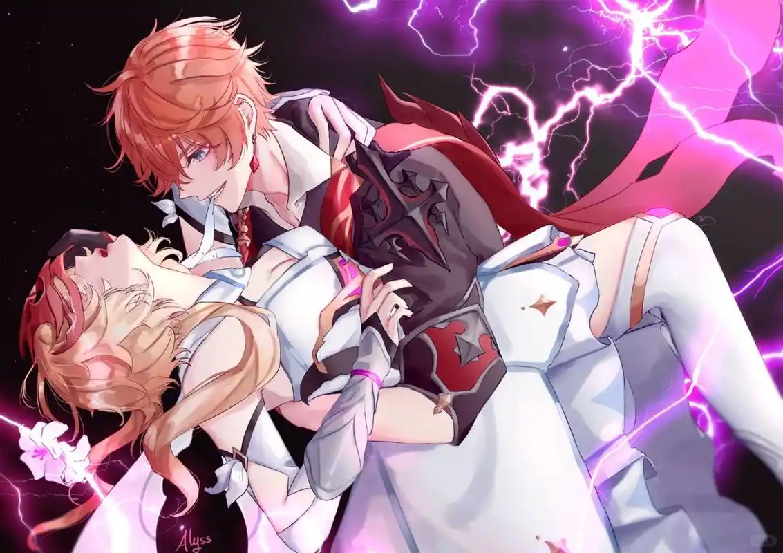 原神丨荧&达达利亚6015