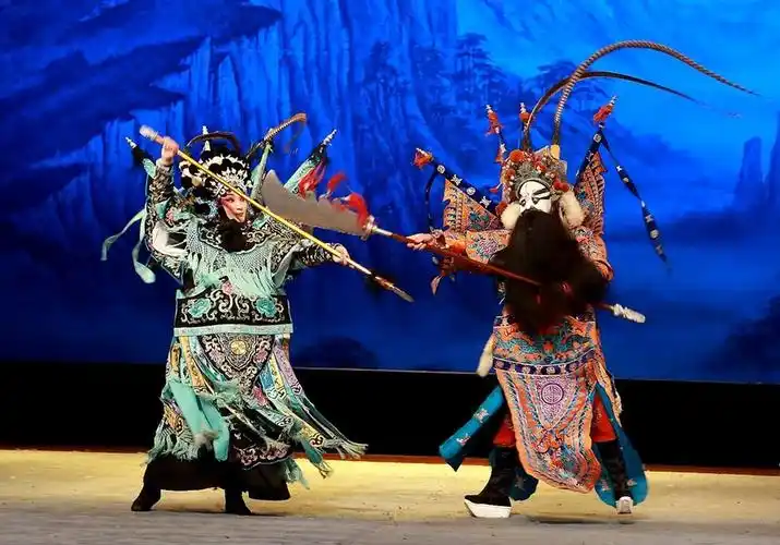 京剧舞台照之一