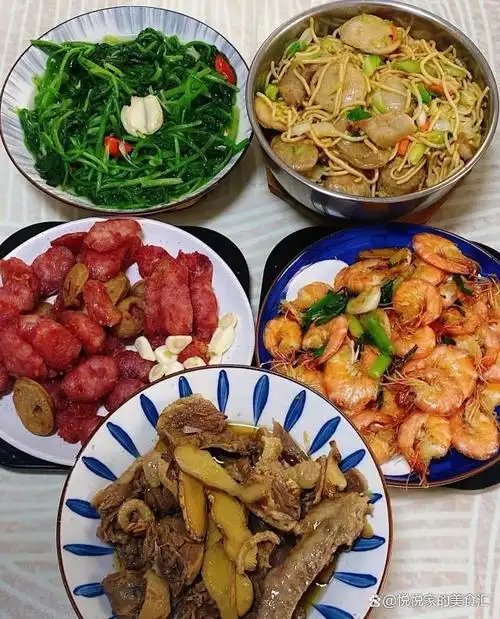 晒婆媳2人的7天晚餐,婆婆做菜的缺点是不精致,朋友却说好羡慕