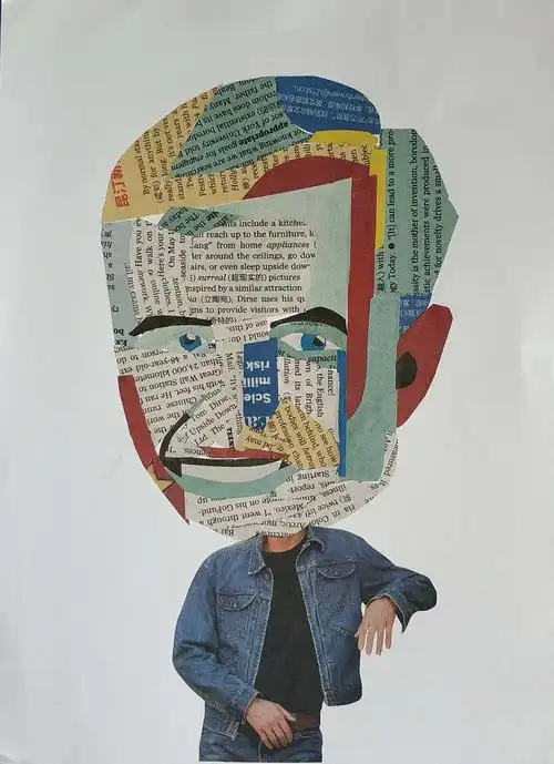 拼贴画设计海报_bananastree-站酷zcool