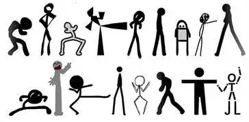 火柴人的简笔画投篮火柴人的简笔画