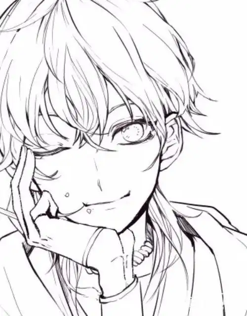 简单易画的动漫人物铅笔画