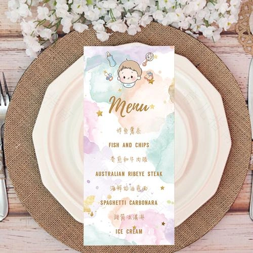 宝宝百日宴菜单选择四大技巧宝宝百日宴菜单设计