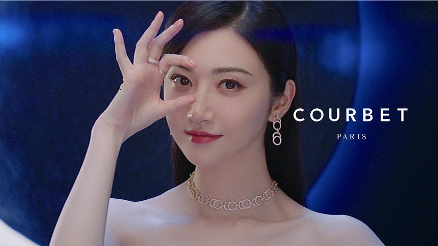 巴黎生态珠宝品牌courbet蔻尔珮宣布景甜担任品牌代言人