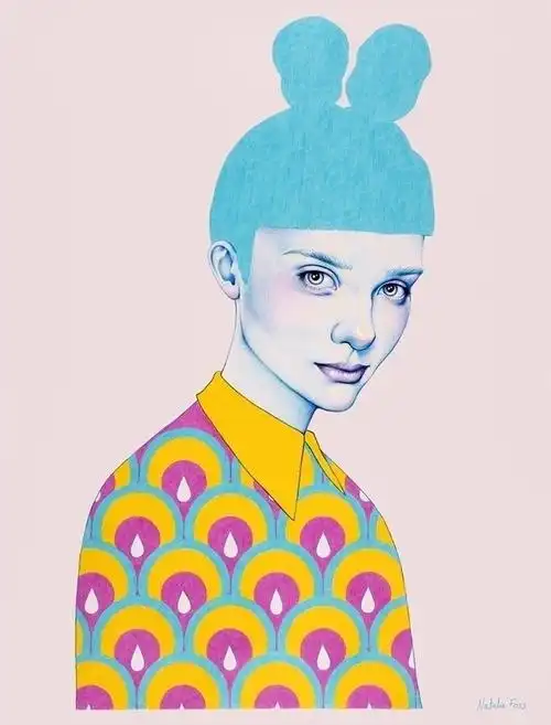 natalie foss(挪威自由插画师)