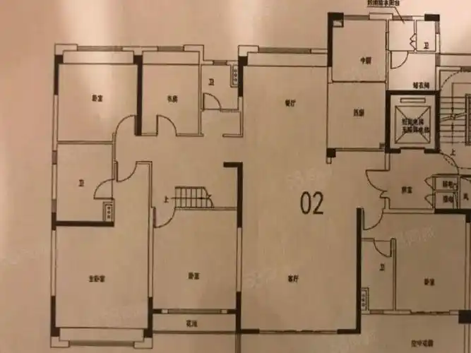 淮安碧桂园大平层可直播办公可自住送入户5房三卫