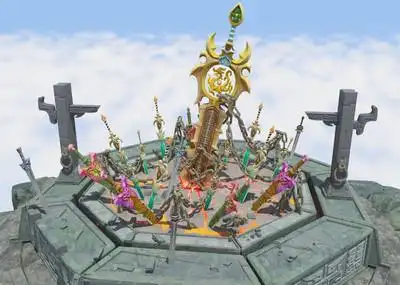 空中 悬浮岛 万剑阵 封魔坛 诸仙台 炼狱 祭坛 上古神剑 锁妖阵