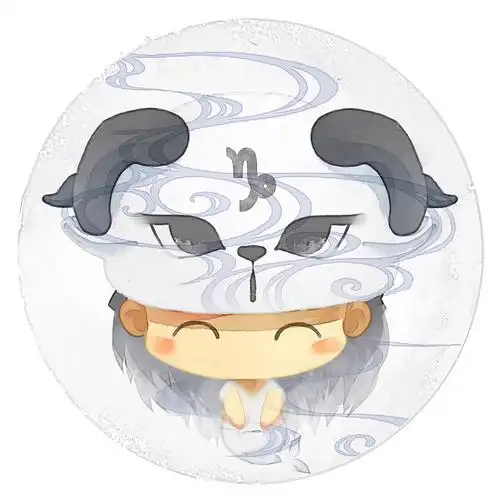 梁阿渣系列ヾ(o66)ヾ萌萌哒 水彩风 头像~ 摩羯座