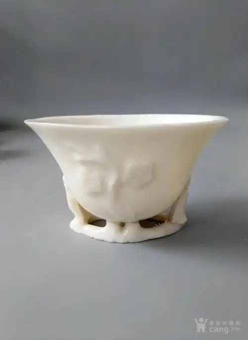 明代德化窑梅花杯(包老保真)