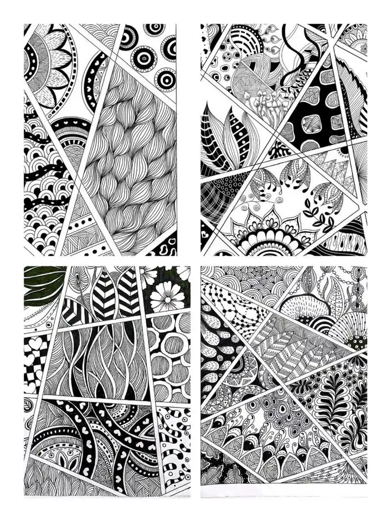 黑白装饰画素材合集 来啦!