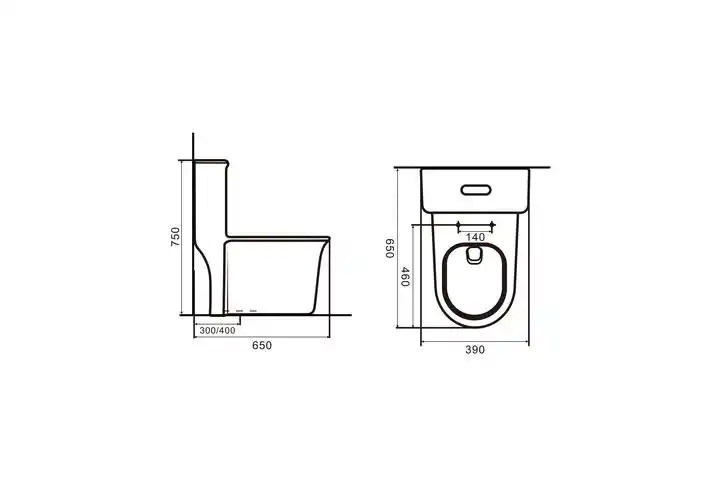 普通马桶 连体马桶 et617 - 中国陶瓷城