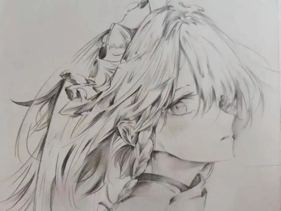 图文伙伴计划 #动漫手绘 #二次元绘画  - 抖音