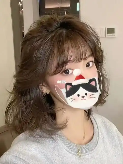 韩系女生必备烫发 蓬松慵懒显发量法式烫_法式风格_韩系_发型_烫发