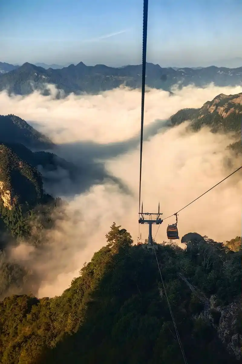 云雾缭绕的仙境.神仙居值得一去的人间仙境.