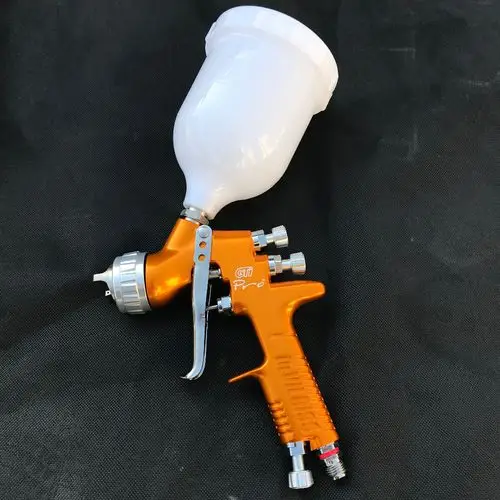 戴维斯环保水性喷枪gti pro 黄色喷漆枪汽车油漆高效面漆喷涂专用