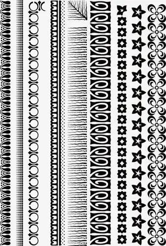 经典矢量线条纹理免抠素材免费下载_觅元素51yuansu.com