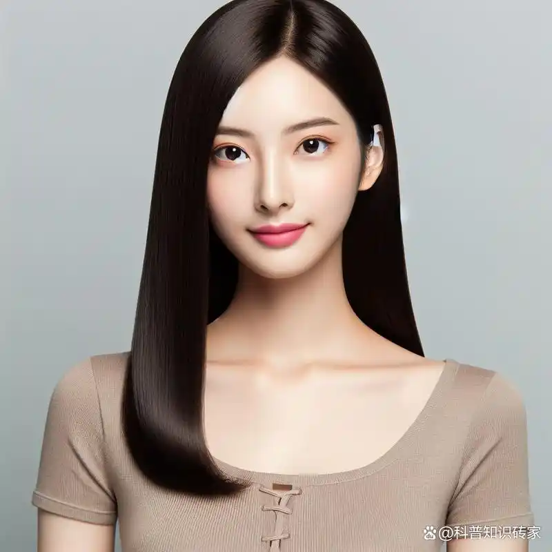 有哪些好看的中长发直发发型?