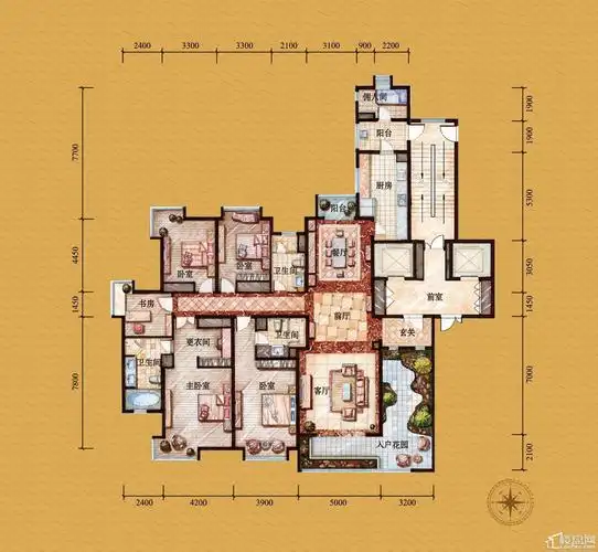 来自:楼盘网   楼盘导购 诺德国际花园大平层 参考均价:7000 元/ O