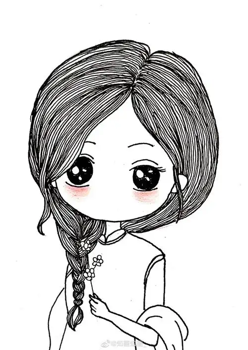 长发飘飘小女孩合集 @知画知画_ 篇二:_高清图集_新浪网