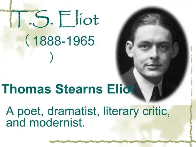 tseliot艾略特美国文学.pptx 55页