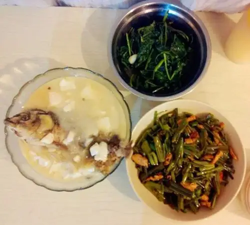 吃草的鱼vivi做的两个人的晚餐