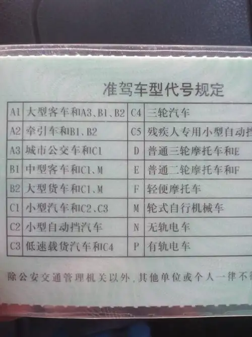 五征三轮车用什么驾驶证