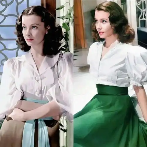 如果说奥黛丽赫本是优雅的代名词,那么费雯丽便是"上帝的艺术品",有人