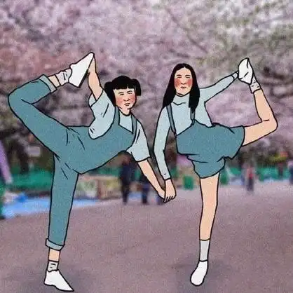 沙雕姐妹拍照姿势大全,快艾特你的姐妹一起来拍#三人组的友谊能长久吗