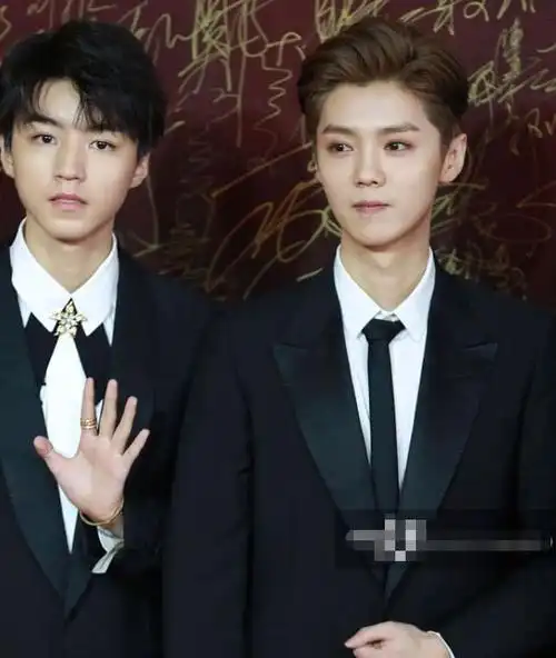 4大3小齐聚华表奖谁颜值能打看到鹿晗王俊凯同框坐不住了