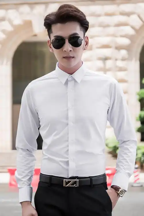 男士衬衣长袖_价格_品牌_图片_怎么样 蘑菇街