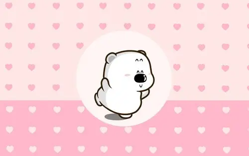 可爱卡通小囧熊超萌电脑桌面壁纸下载