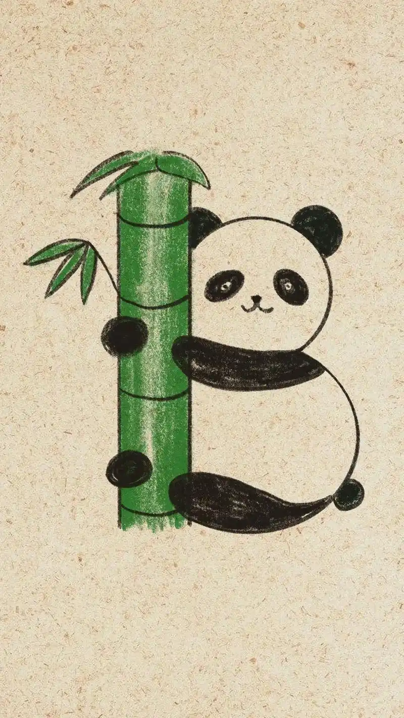 [一百个儿童简笔画手绘教程78/100]数字11和3画抱竹子 - 抖音