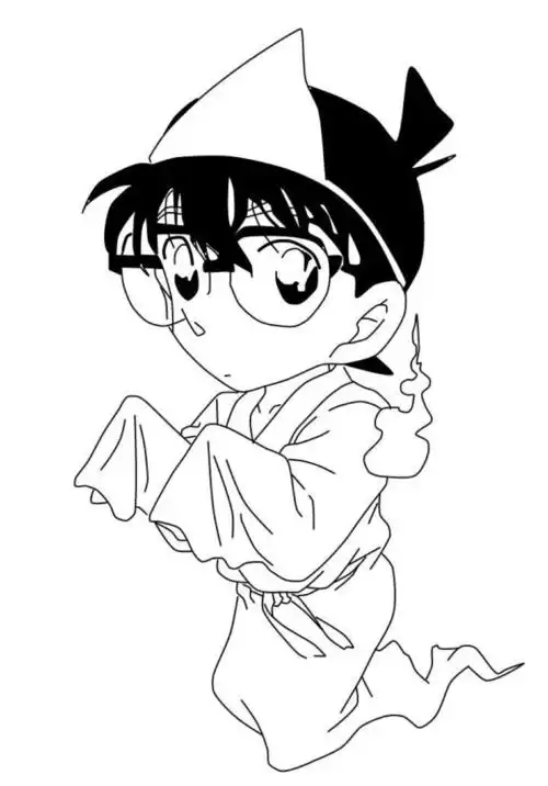 橡皮章模板-柯南