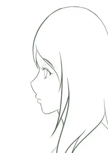 男生侧脸简笔画帅气男生侧脸简笔画