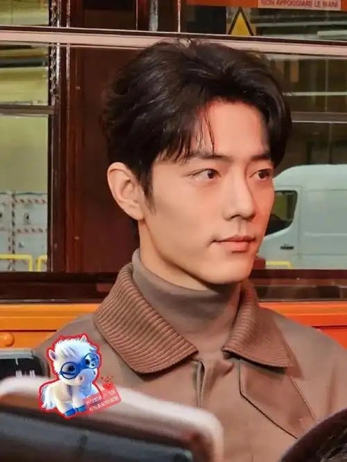 在内场的小飞侠拍的照片这个笑容,天呐,太治愈啦生图,好绝#肖战看秀