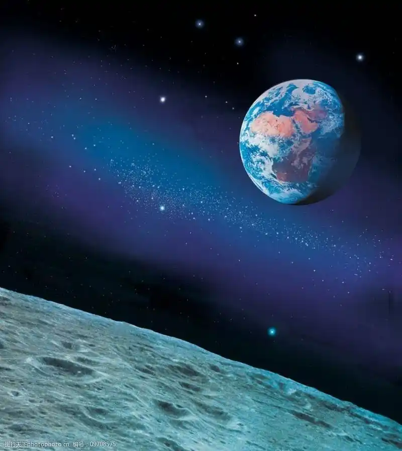 太空俯视地球图片