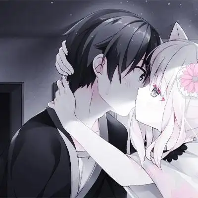 动漫款情侣头像