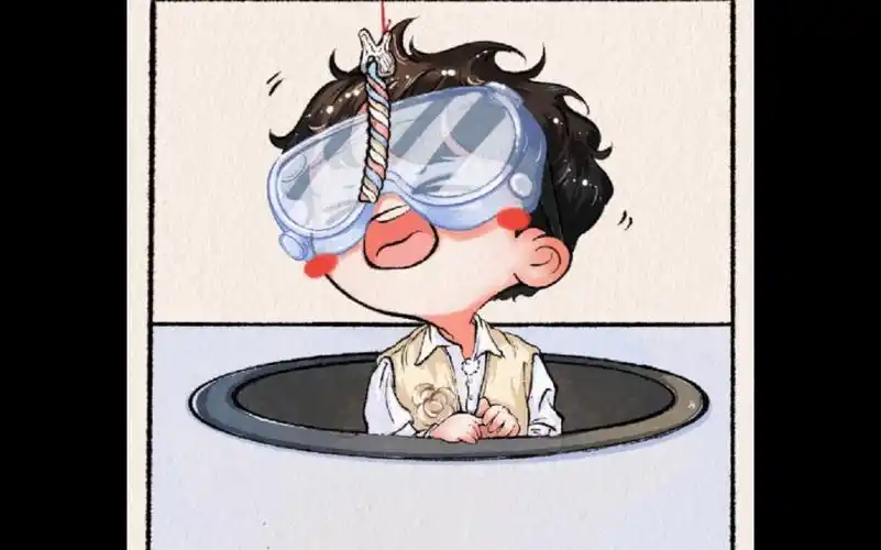 周深被画的好可爱鸭!