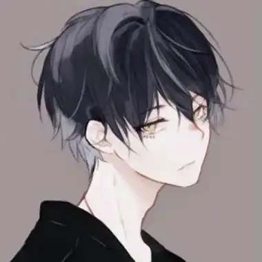 qq头像二次元男生伤感,动漫头像图片