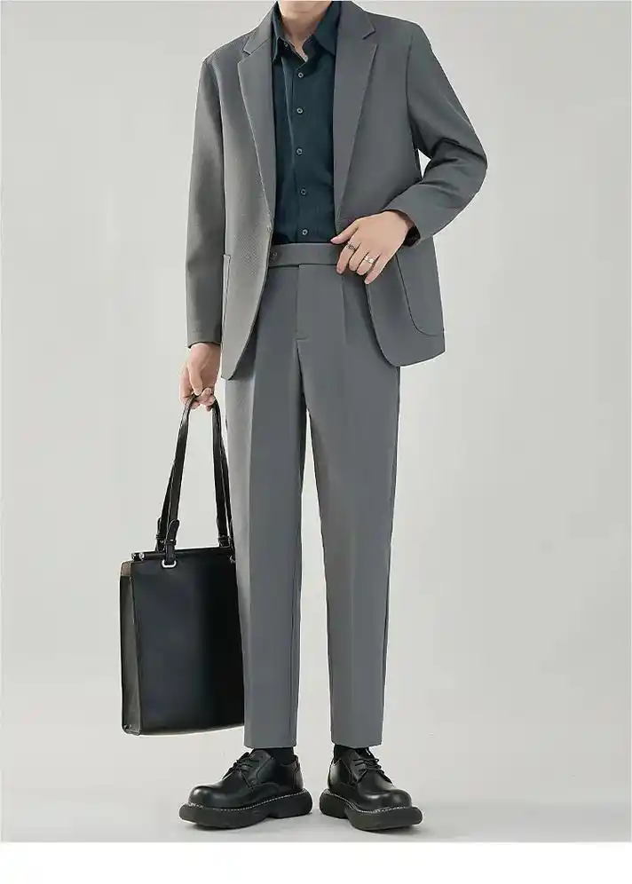 男生休闲西装搭配  西装叠 - 抖音