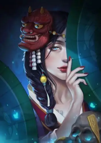 怕不怕|插画|插画习作|贞子酱 - 原创作品 - 站酷 (zcool)