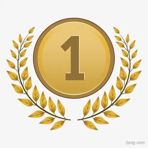 第一名麦穗边框png素材透明免抠图片-其他元素-三元素3png.com