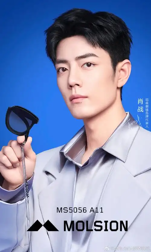 肖战陌森眼镜品牌代言人##肖战15宫格眼镜杀##肖战好适合戴眼镜##好
