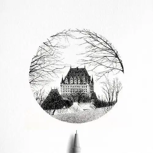 精美针管笔点绘欣赏 来自 justin estcourt