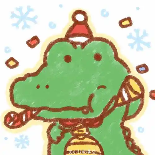 q萌动物圣诞节头像
