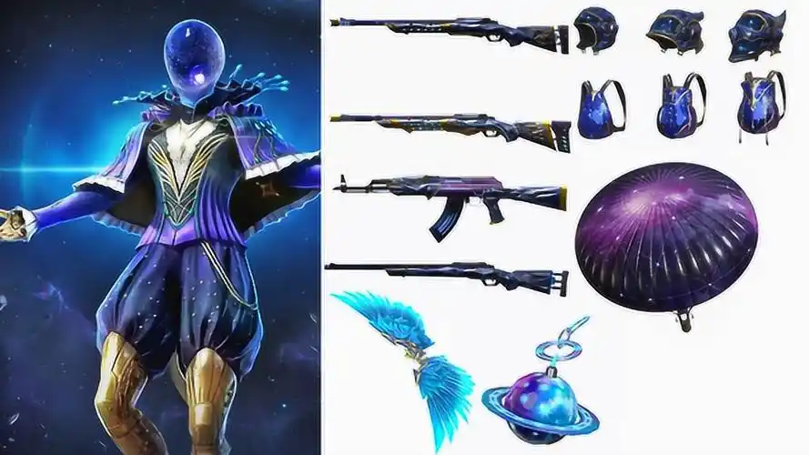 和平精英:即将上架的新系列皮肤星之信仰,更新可升级枪械m24皮肤