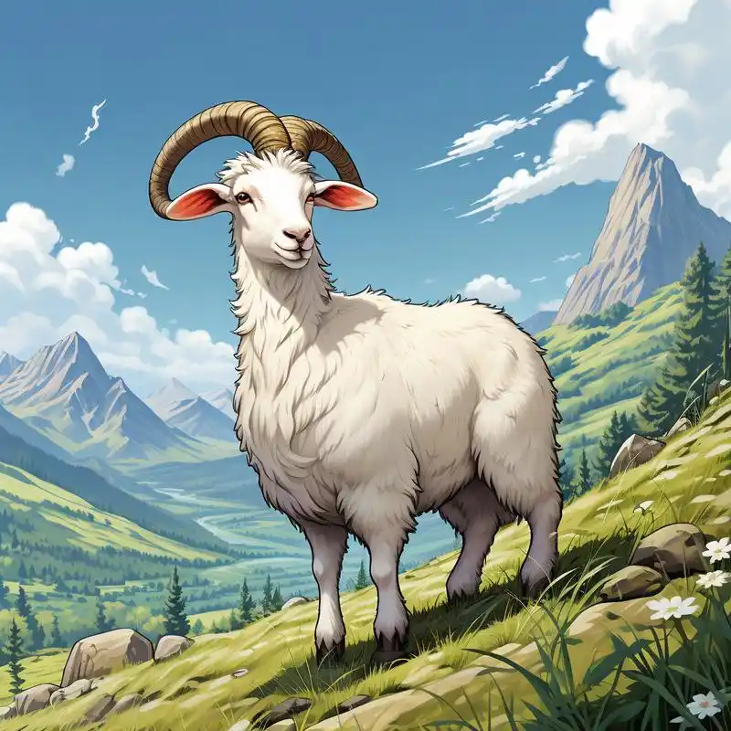 90超酷山羊头像来袭97