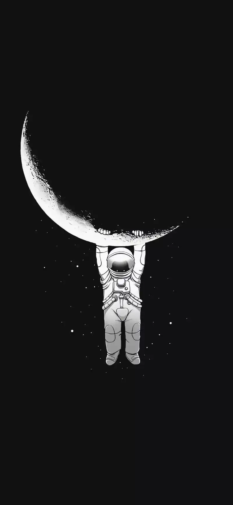 简单又酷的纯黑色背景壁纸