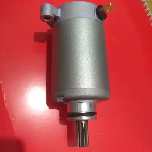 适用轻骑铃木摩托车悍骏gr150马达起动电机启动马达