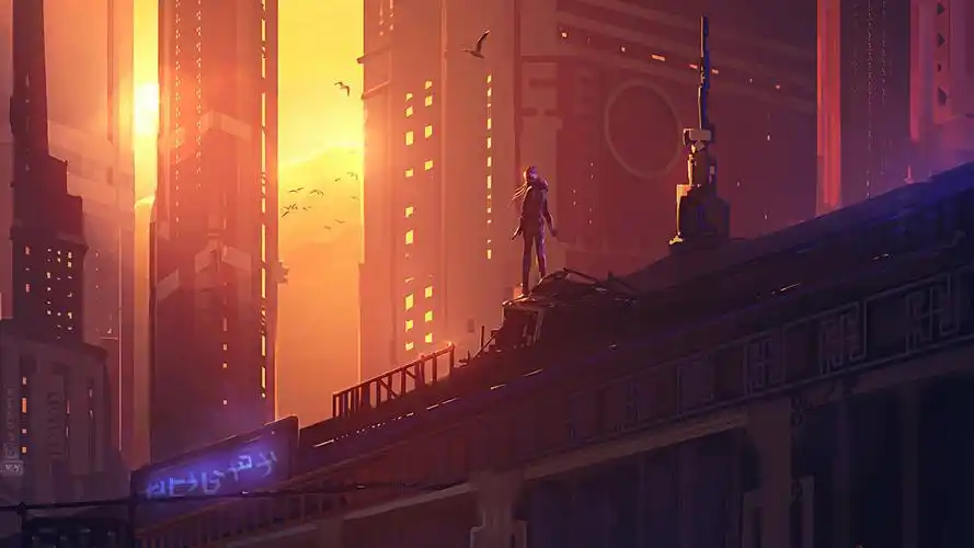 精致唯美意境插画高清桌面壁纸-风格壁纸-壁纸下载-美桌网